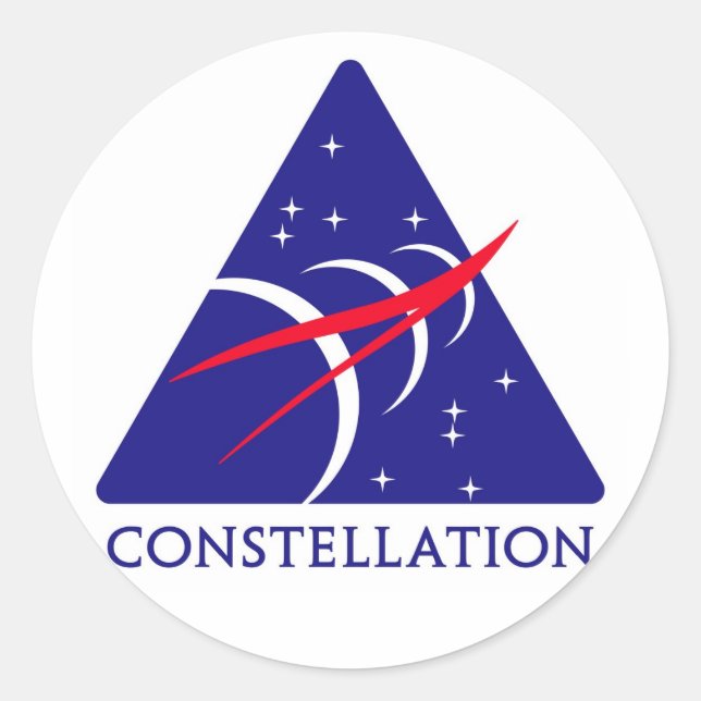 Sticker Rond Logo Constellation (Devant)