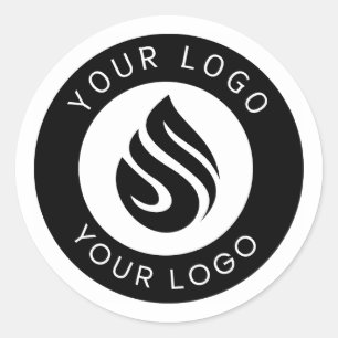 Sticker Rond Logo d'autocollant personnalisé pour un usage prof