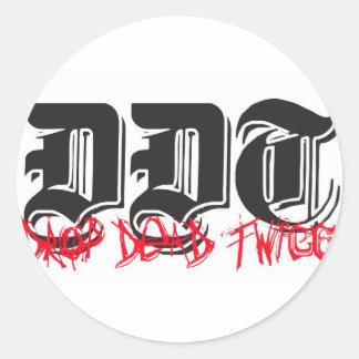 Sticker Rond Logo DDT