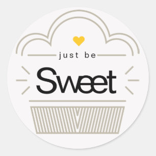 Sticker Rond Logo de boulangerie rétro pour conteneur ou emball