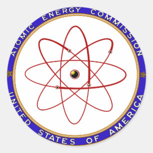 Sticker Rond Logo de cru de la Commission de l'énergie 1948