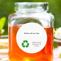 Logo de l'entreprise produit symbole vert recycleu