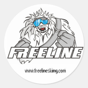 Sticker Rond Logo de l'équipe FreeLine