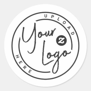 Sticker Rond Logo de marque personnalisé