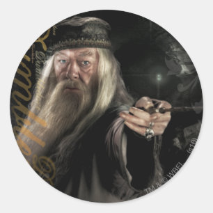 Sticker Rond Logo de script Dumbledore