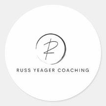 Logo de signature de coaching de Russ Yeager