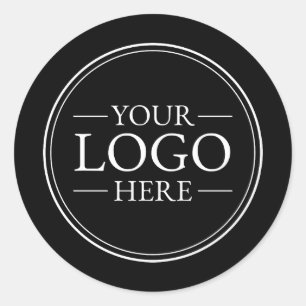Sticker Rond Logo d'entreprise personnalisé