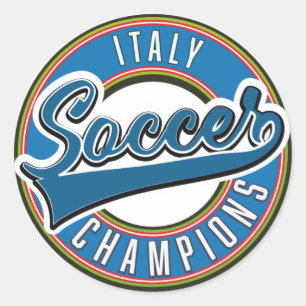 Sticker Rond Logo des champions de football d'Espagne.