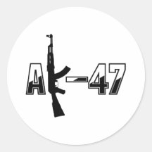 Logo du fusil d'assaut AK-47 AKM