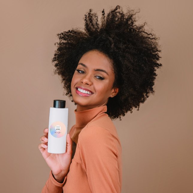 Sticker Rond Logo Extension de cils Maquillage Cheveux Ongles R (FlorenceK Studio )