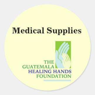 Sticker Rond Logo GHHF, Fournitures Médicales
