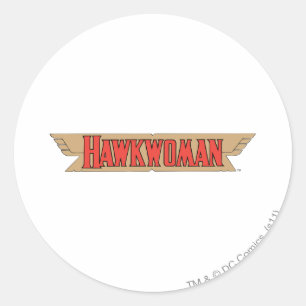 Sticker Rond Logo Hawkwoman