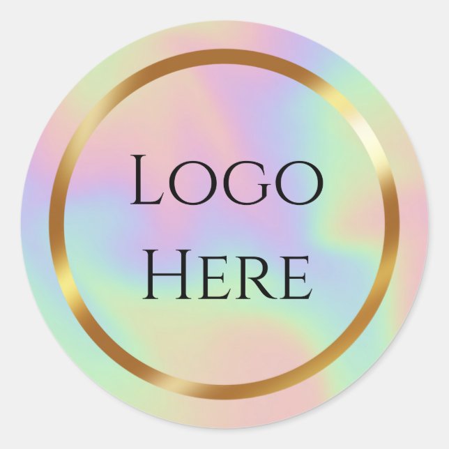 Sticker Rond Logo ici (Devant)