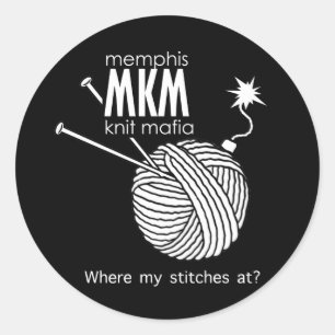 Sticker Rond Logo MKM