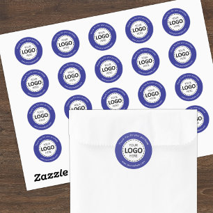Sticker Rond Logo personnalisé / Feuille d'autocollants ronds b