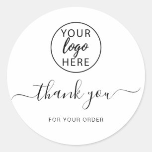 Sticker Rond Logo personnalisé professionnel