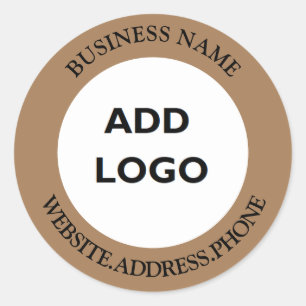 Sticker Rond Logo professionnel personnalisé