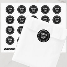 Logo sur mesure Merci Black Small Business