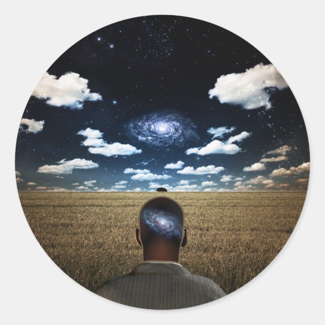 Sticker Rond Loin (Devant)