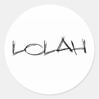 Sticker Rond lolah pasties