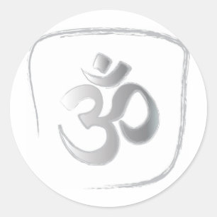 STICKER ROND L'OM