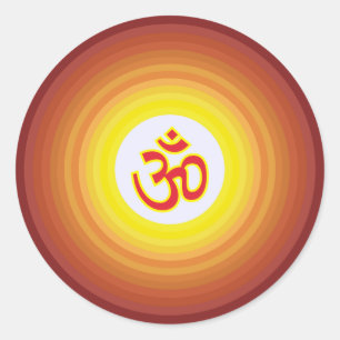 Sticker Rond L'OM spirituel conçoivent