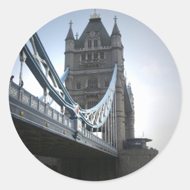Sticker Rond London Bridge (Devant)