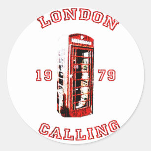 Sticker Rond Londres 1979