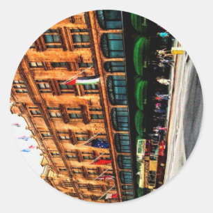 Sticker Rond Londres Angleterre