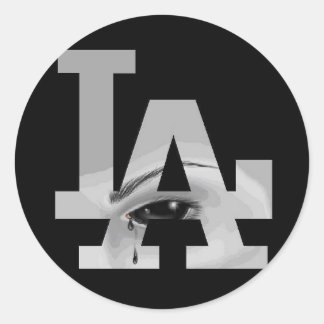 Sticker Rond Los Angeles