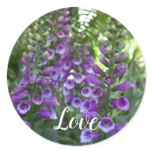Sticker rond Love Classic