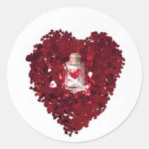 Sticker Rond Love Potion Numéro 9
