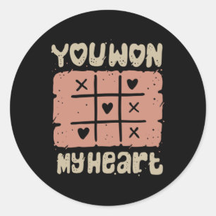 STICKER ROND LOVE TIK TOK