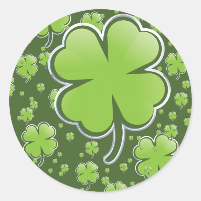 Sticker Rond Lucky Charms (Devant)