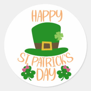 Sticker Rond Lucky Vibes - Bonne St. Patrick’s Day! 🍀 ✨