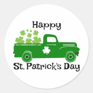 Sticker Rond Lucky Vibes - Bonne St. Patrick’s Day! 🍀 ✨