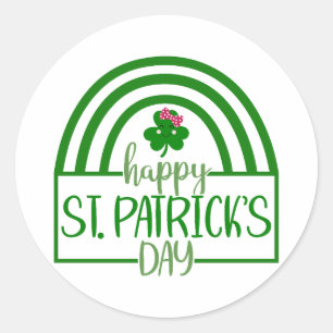 Sticker Rond Lucky Vibes - Bonne St. Patrick’s Day! 🍀 ✨