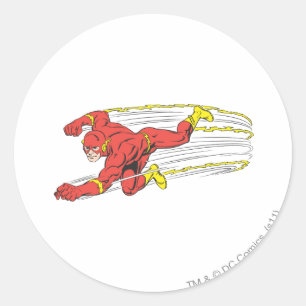 Sticker Rond Lunettes Flash Gauche
