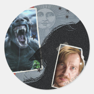 Sticker Rond Lupin - Lycanthrope
