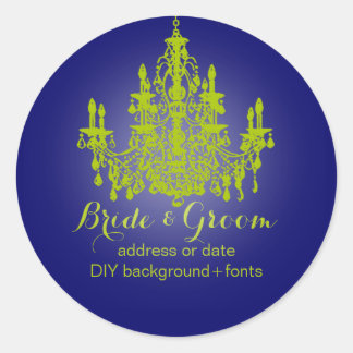 Sticker Rond lustre vert matcha PixDezines / fond DIY