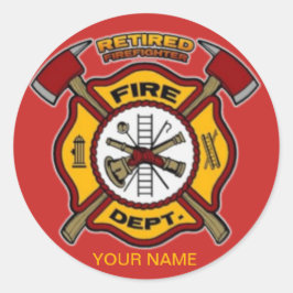 STICKER ROND LUTTE CONTRE LE FEU RETIRÉE