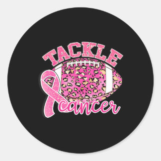 Sticker Rond Lutter contre le cancer du sein Sensibilisation au