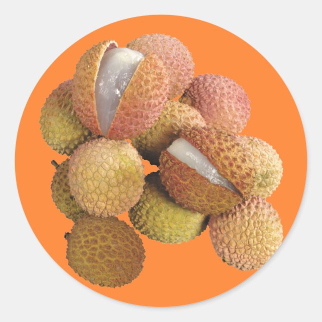 Sticker Rond Lychee (Devant)