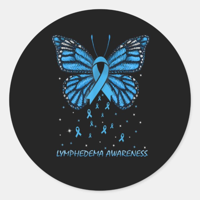 Sticker Rond Lymphedema (Devant)