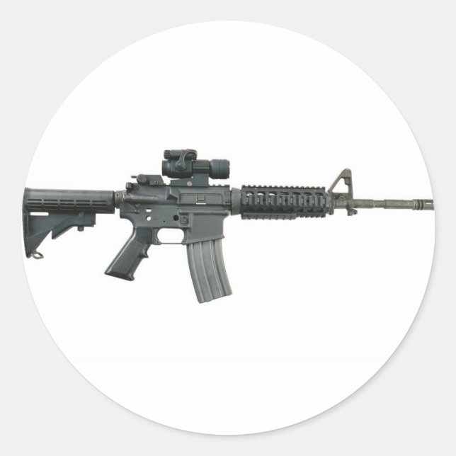 STICKER ROND M4 (Devant)