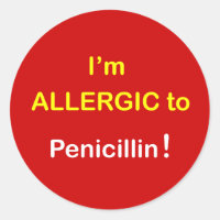 m6 - Je suis allergique - PÉNICILLINE