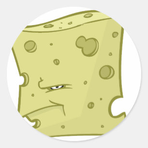 Sticker Rond M. Cheese