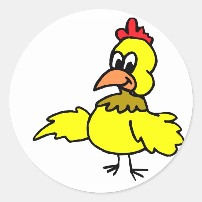 Sticker Rond M. Chicken (Devant)