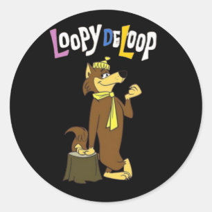 Sticker Rond M. Wolf