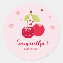 Ma Cherie Cherry Pink Coquette Baby shower fille